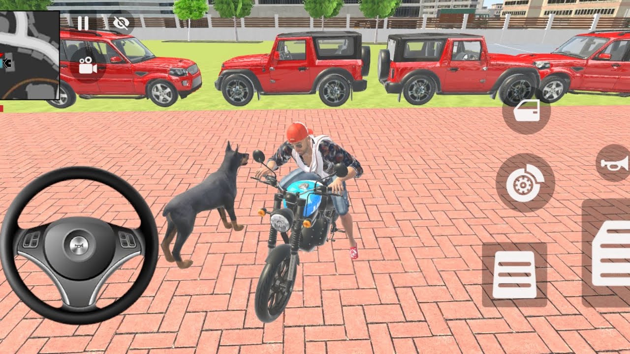 🎮 Franklin order by 2️⃣Mahindra Thar & 2️⃣ Mahindra Scorpio in Indian 🇮🇳 bike Theft Auto simulator 🎮