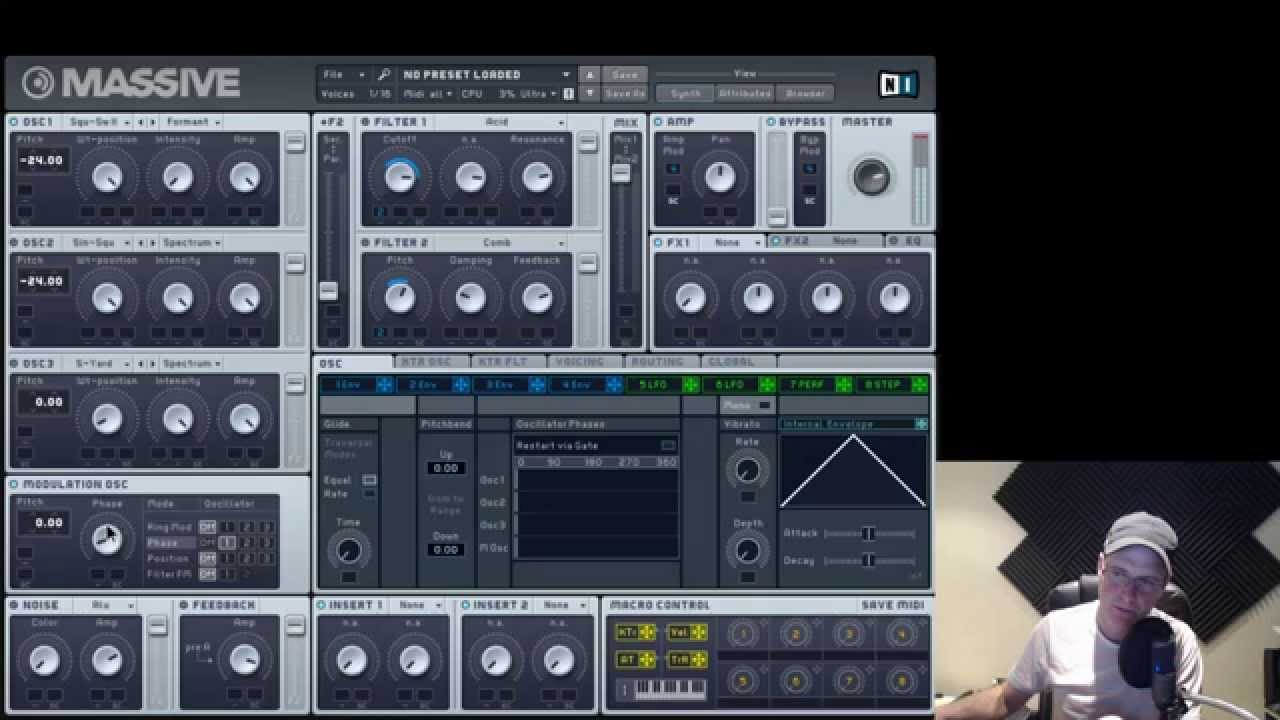 Synthesis for beginners  with NI Massive #1