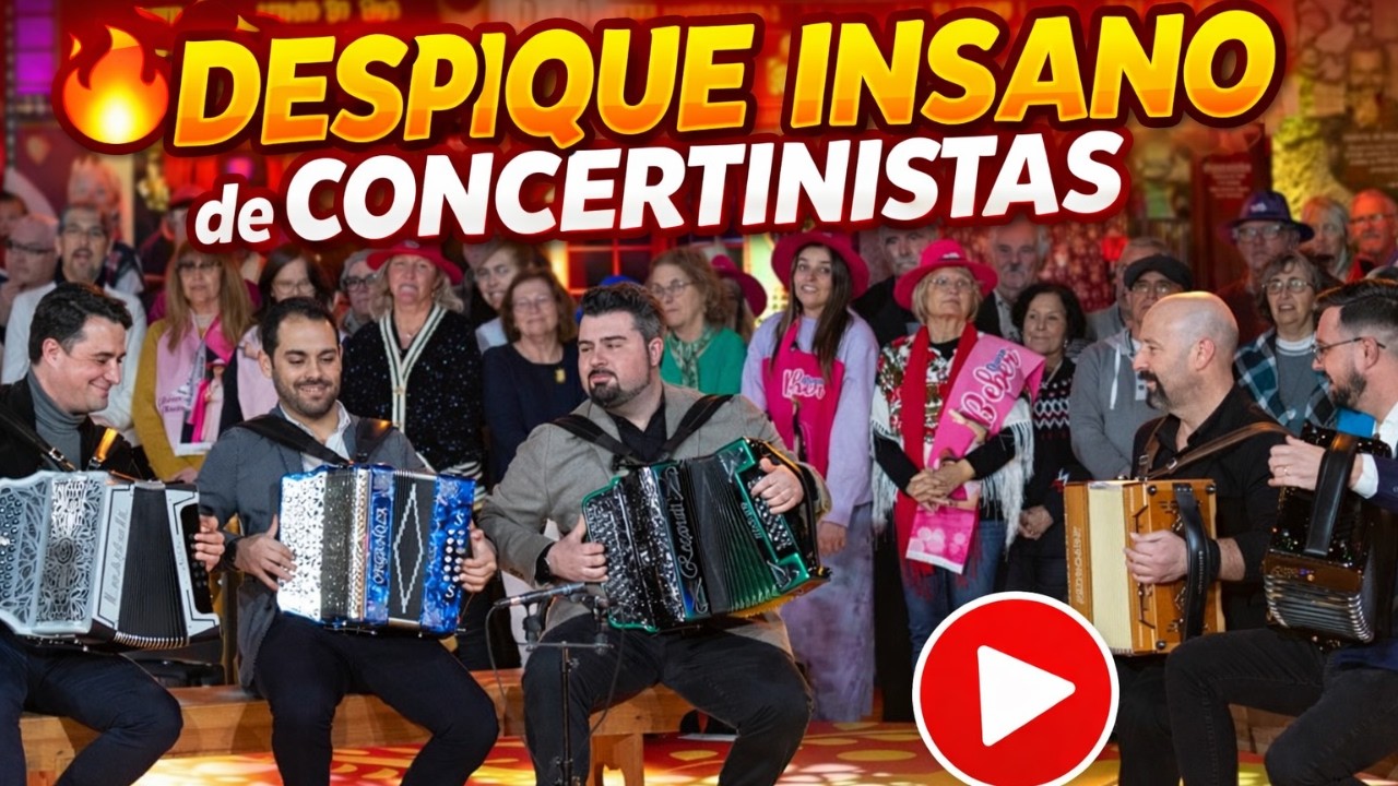 🔥 Despique de Concertinistas em Direto! Quem Ganhou a Batalha?