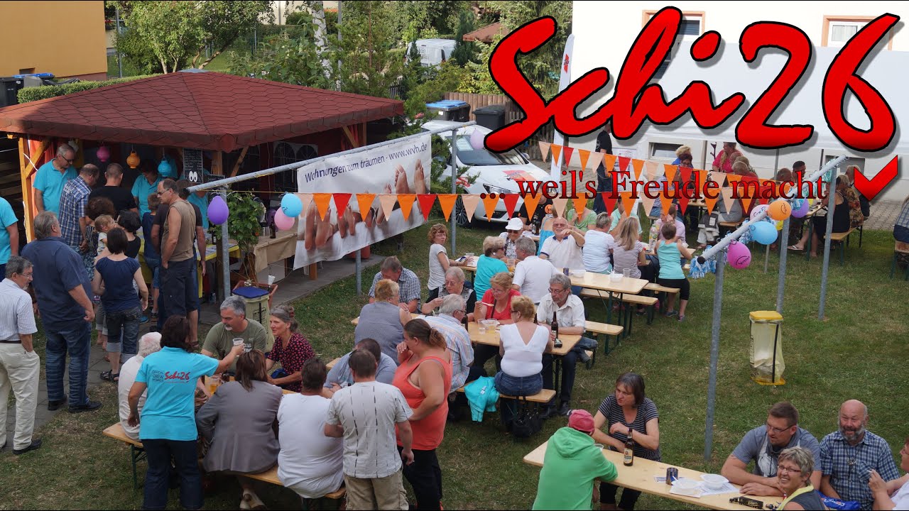 Tag der Nachbarn 2015 - Nachbarschafts- und Sommerfest auf der Schillerstraße 24 / 26 in Heidenau