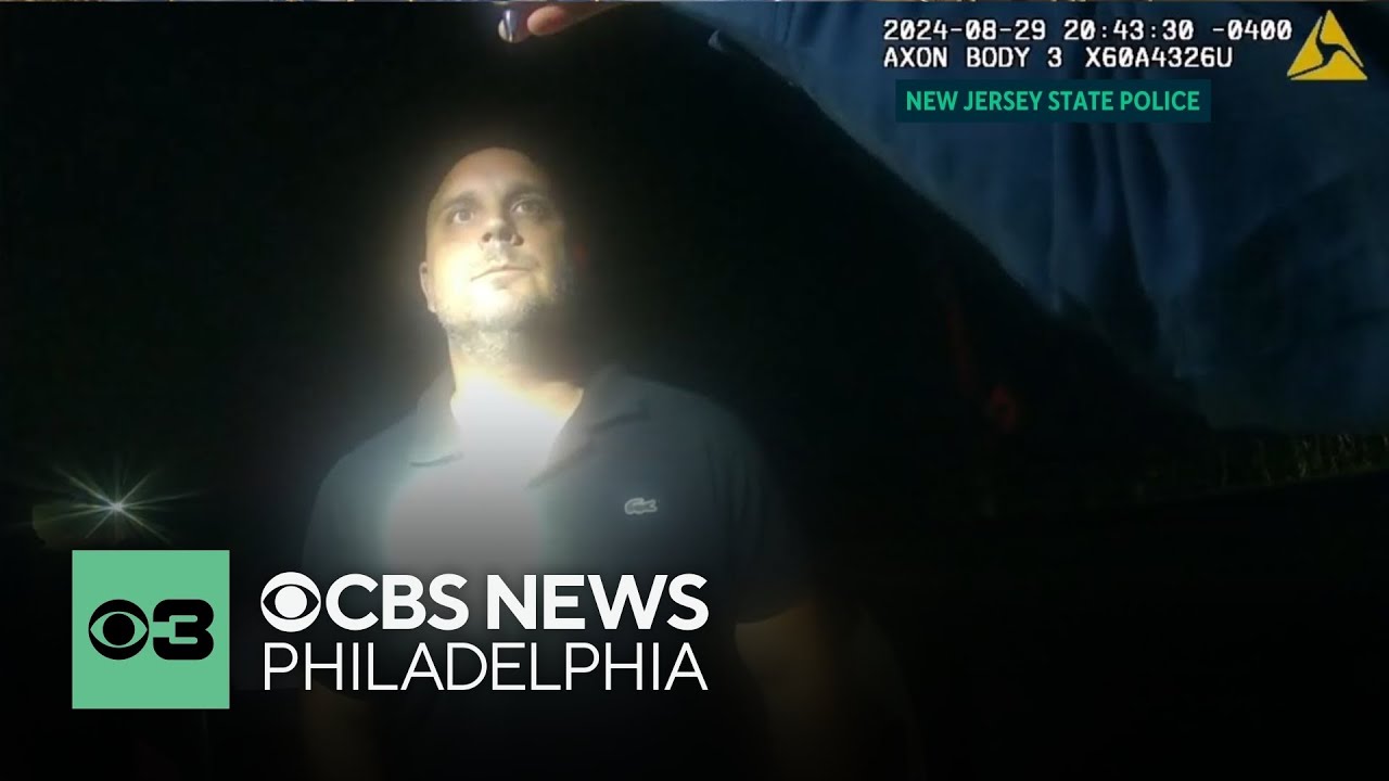 New Jersey State Police bodycam video of Sean Higgins' arrest