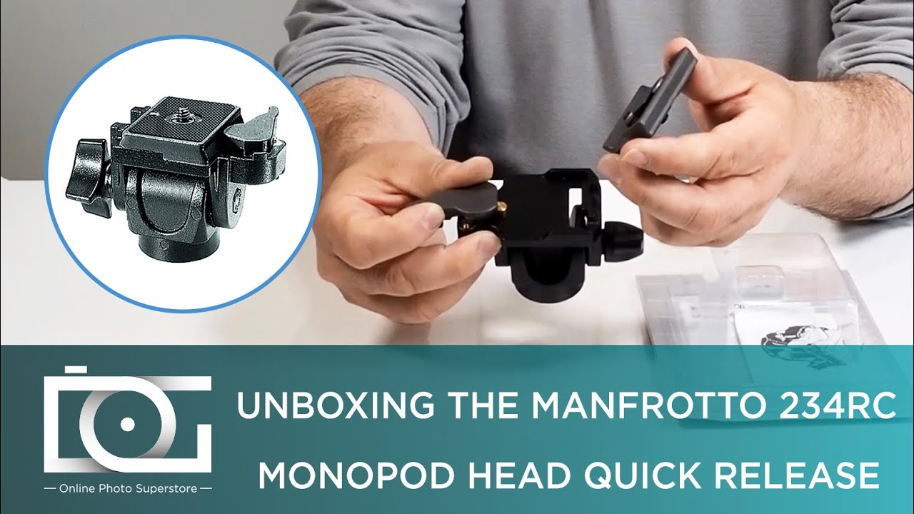 MANFROTTO 234RC Quick Release Monopod Head | REVIEW