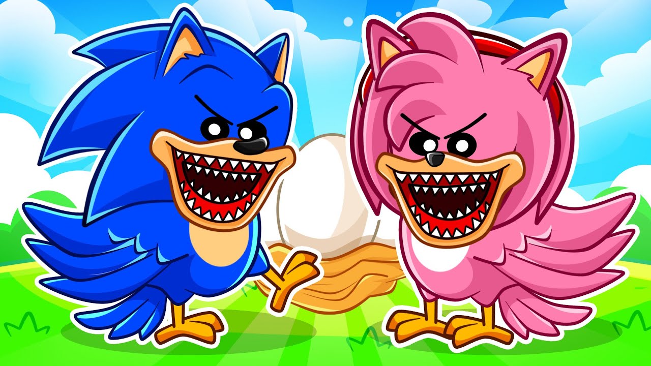 SONIC e AMY viraram SHIN SONIC PASSÁROS no Roblox!