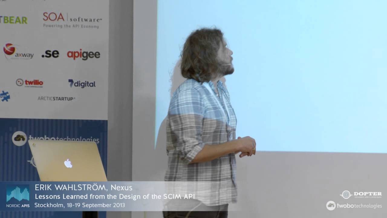 Lessons Learned from the Design of the SCIM API