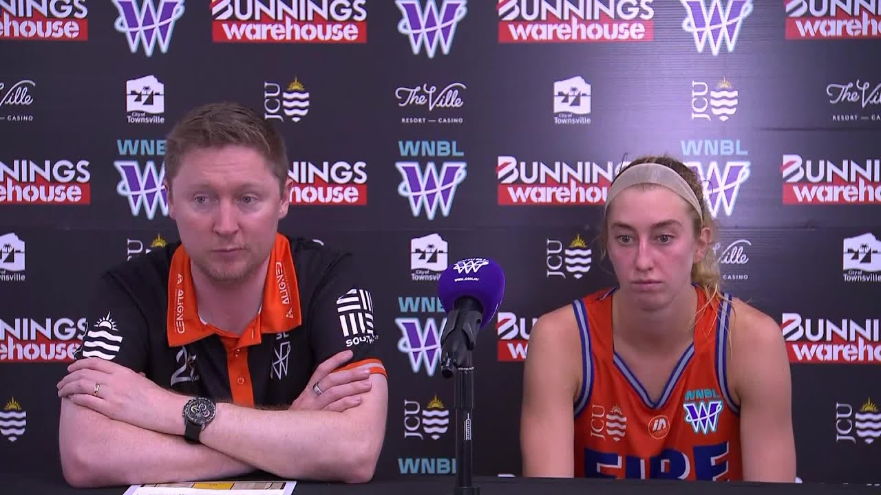 PRESS CONFERENCE: Shannon Seebohm and Lucy Olsen vs Geelong Venom, R12 WNBL26