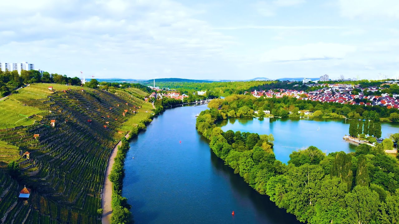 Max-Eyth-See - Stuttgart [Drone Video]