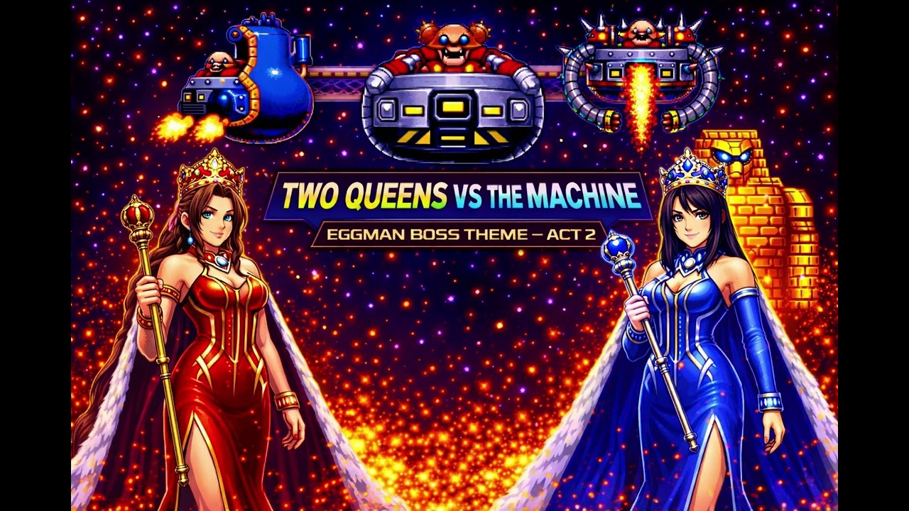 SONIC & KNUCKLES —   Two Queens vs The Machine