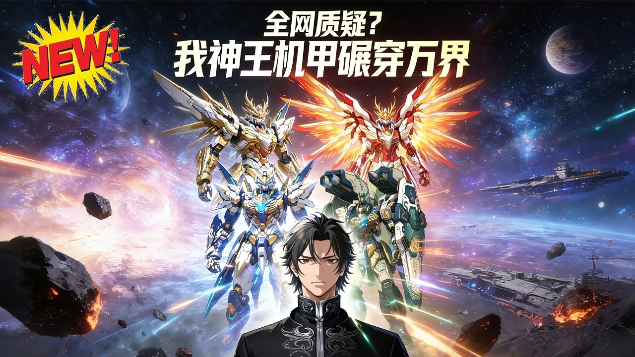 ⚡【新番速递】《全网质疑？我神王机甲碾穿万界》重生归来不再留憾，凌峰凭神龙祖源，成为执掌命运的救世之主！#玄幻 #战斗 #逆袭 #爱看动漫