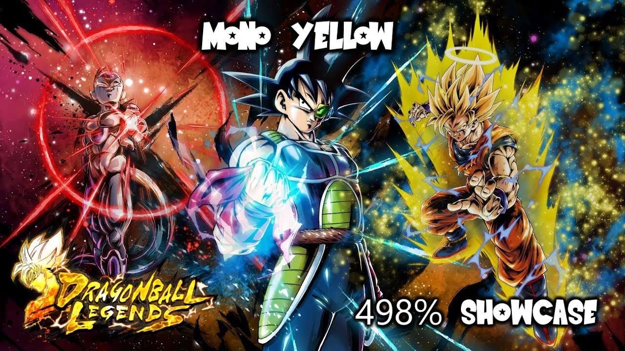 Mono Yellow 498% Showcase - Dragon Ball Legends
