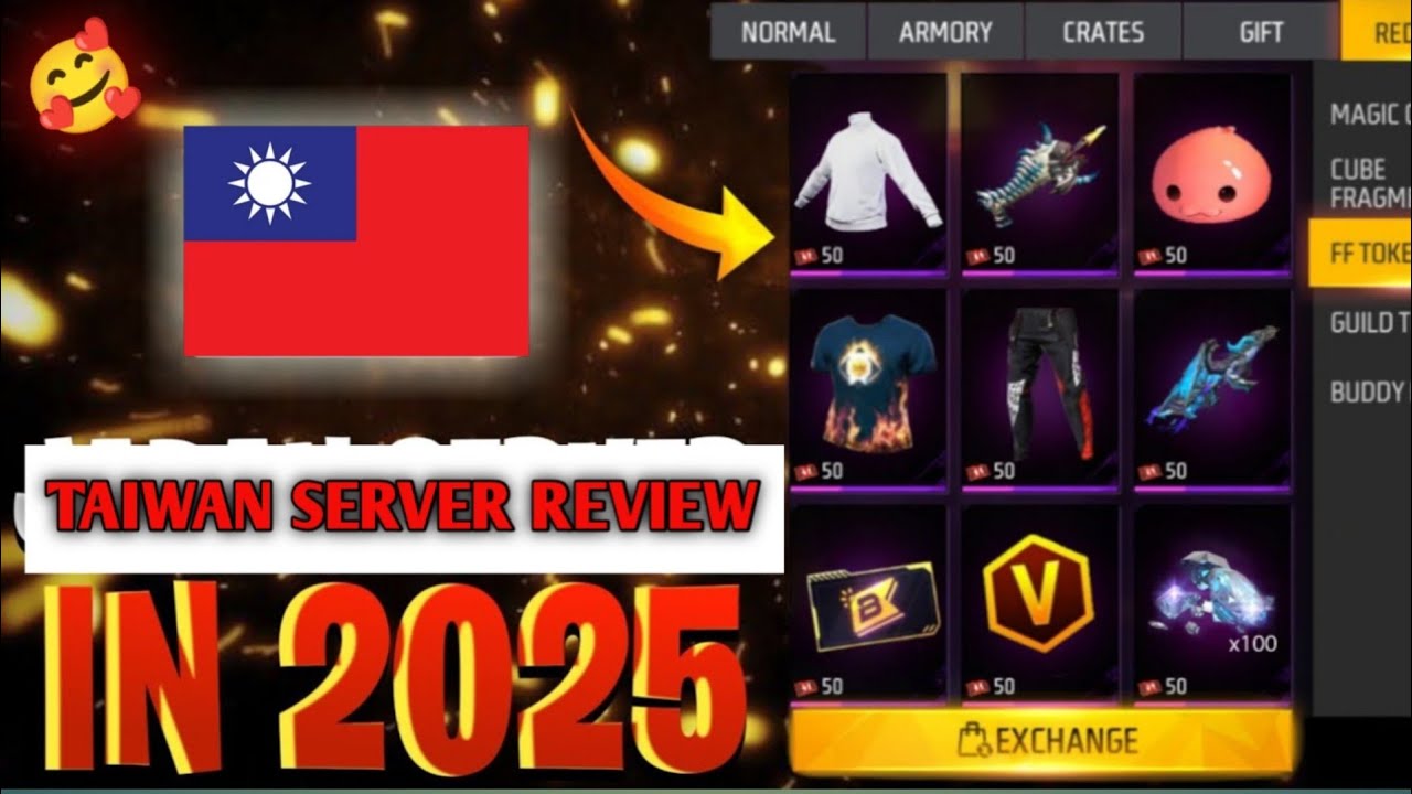 Free Fire Taiwan Server 🇹🇼🙀 In 2025 | Free Fire New Event | ff best server