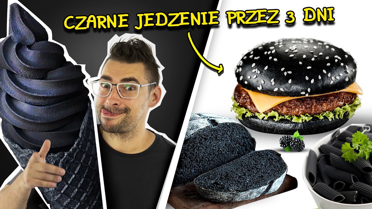 Przez 72h jem TYLKO CZARNE JEDZENIE! Likier kawowy mnie zniszczył!