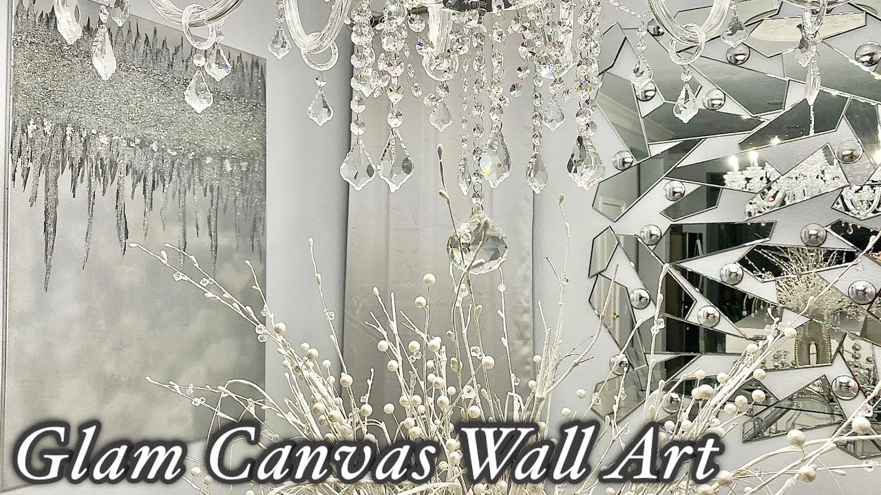 EXTRA GLAM DIY CANVAS WALL ART