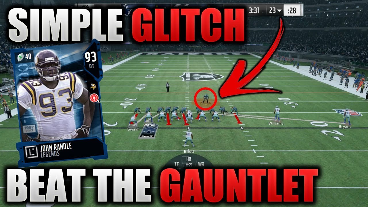 GLITCH TO BEAT GAUNTLET SOLOS | STEP BY STEP GUIDE TO THE GAUNTLET SOLOS | Madden 18 Ultimate Team