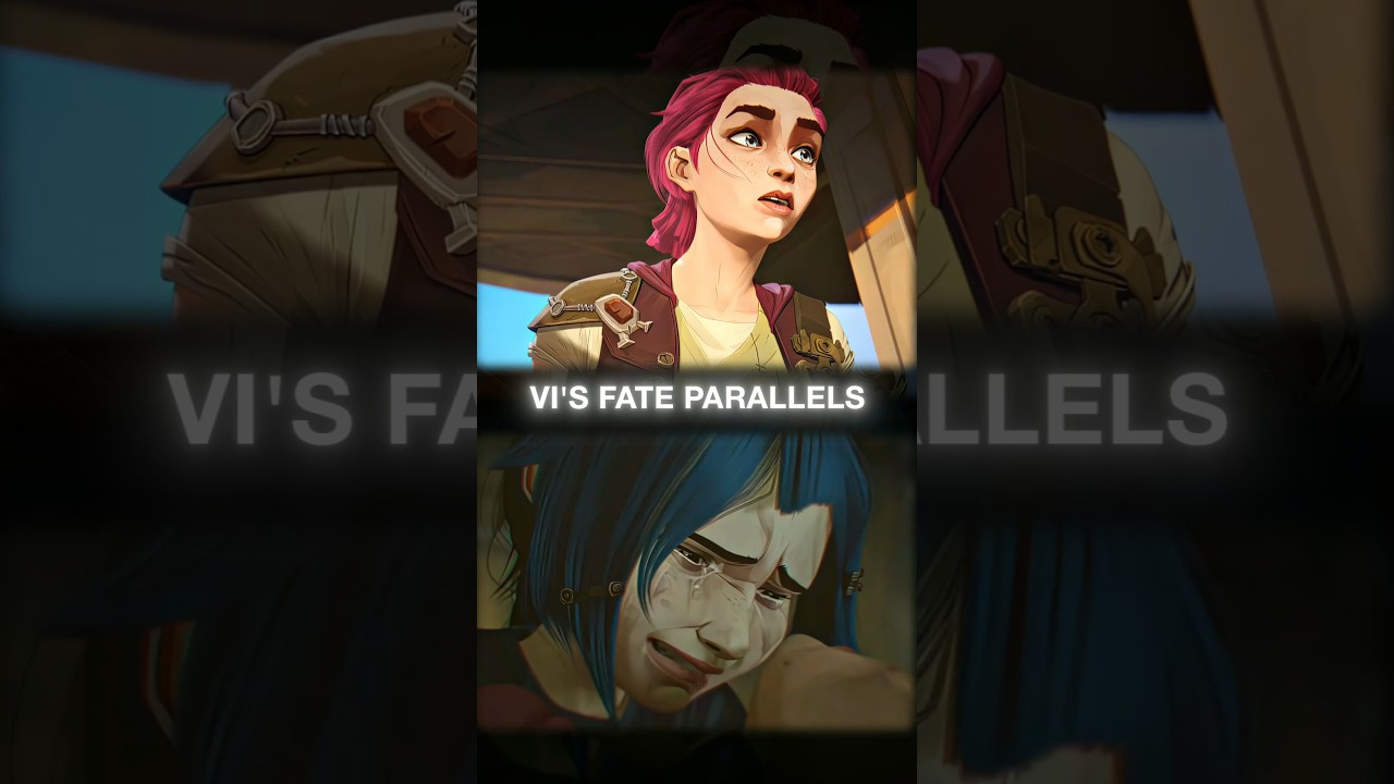 Vi's Fate 😭 #arcane #Viarcane #Jinx