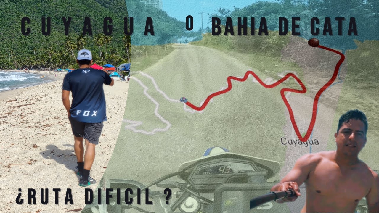 El camino PROHIBIDO - CUYAGUA y bahia de CATA en MOTO - 2025🏍️