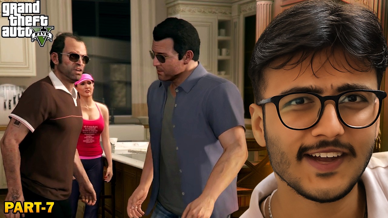 FINALLY TREVOR MEETS MICHAEL IN GTA V 🔥#7