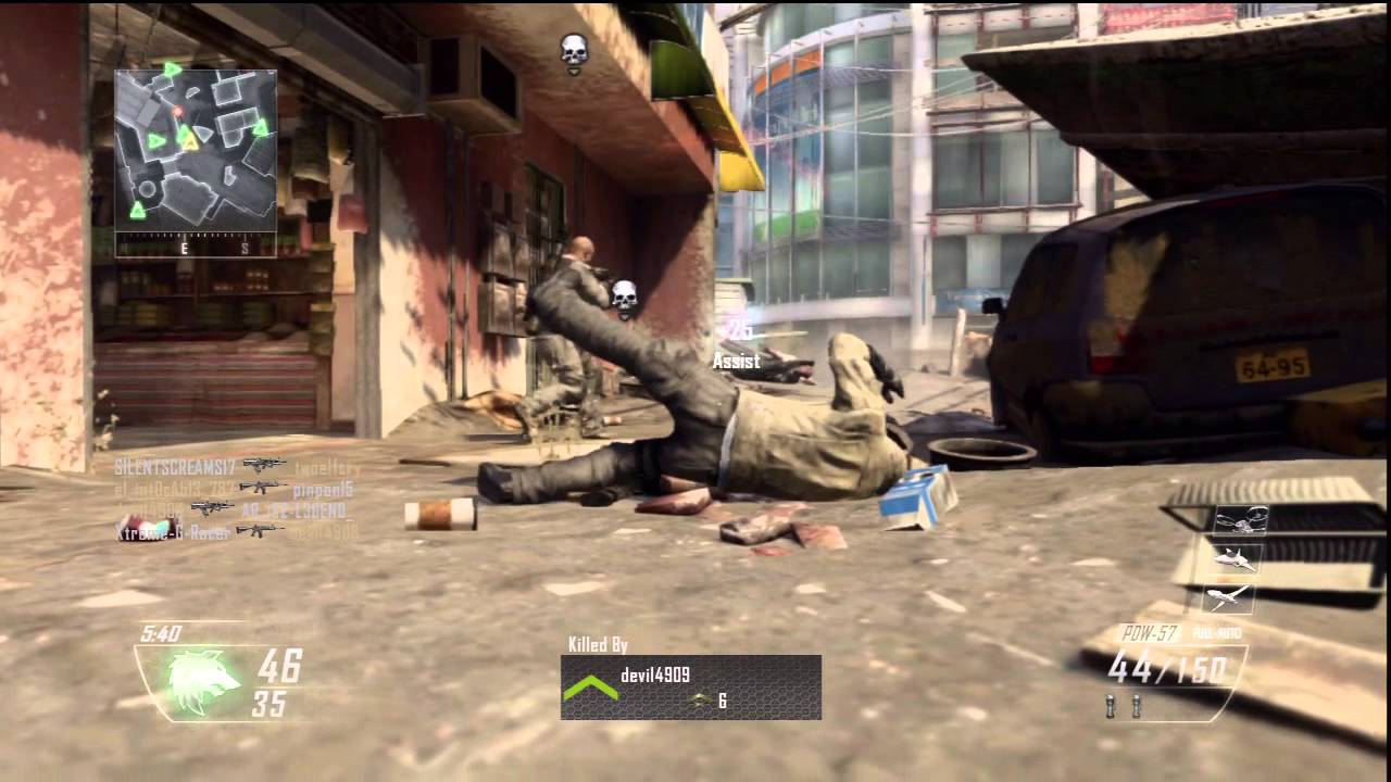 Call Of Duty Black Ops 2 Team Death Match OverFlow