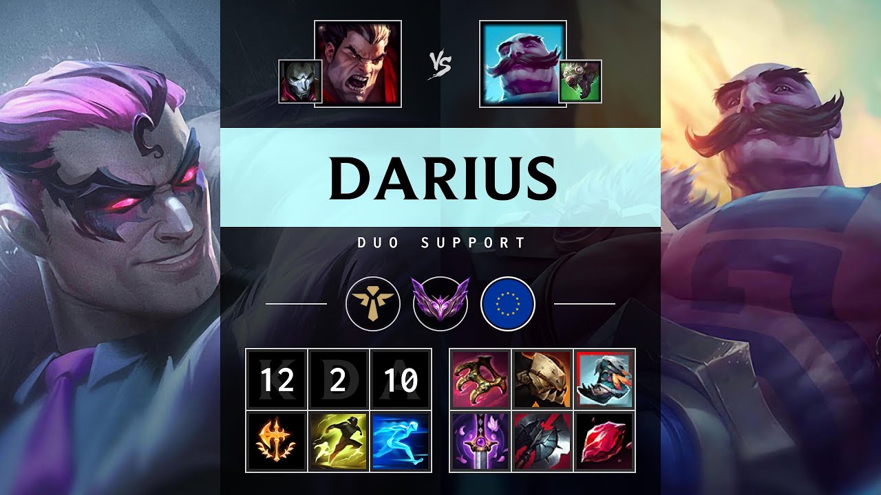 Darius Support vs Braum - EUW Master Patch 25.07