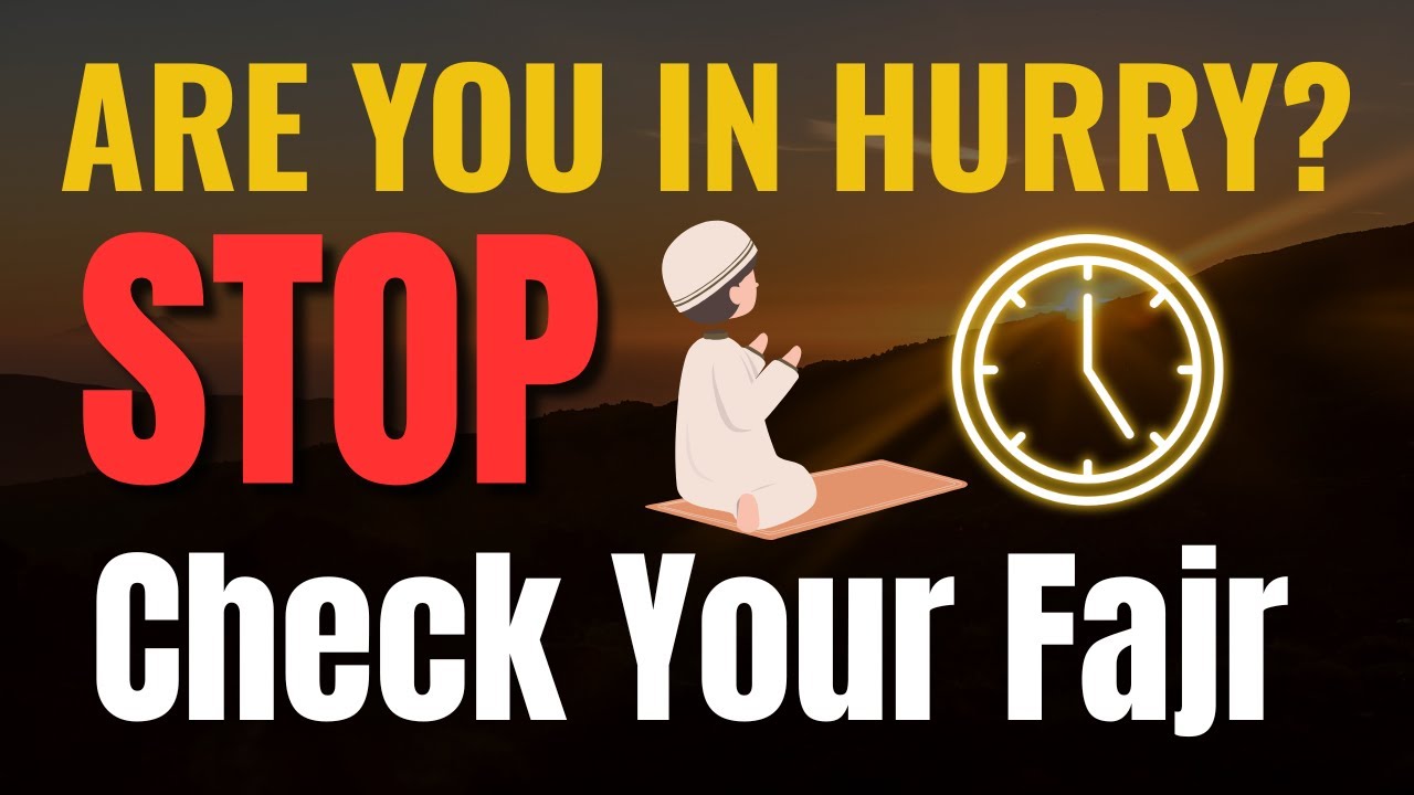 I Made This Mistake at Fajr for 10 Years (Until Someone Corrected Me)
