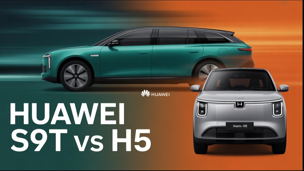 Huawei x SAIC Unleash: Shangjie S9T & H5 - The EV Game Changers!