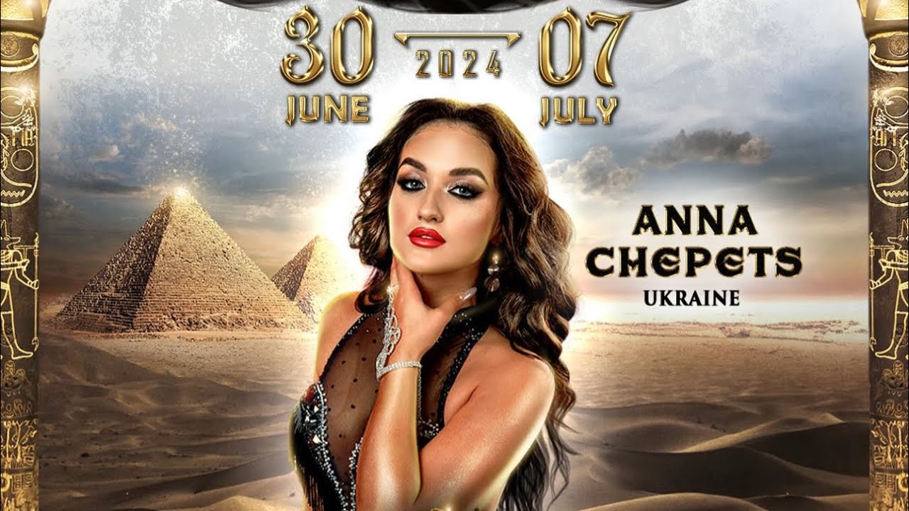 ANNA CHEPETS TEACHER SHOW (FIRST PART)  ON CLEOPATRA FESTIVAL 2024 IN CAIRO, EGYPT 🇪🇬