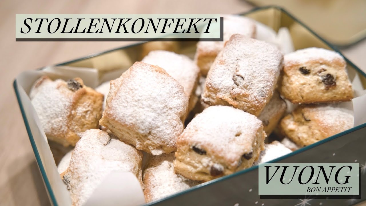Stollenkonfekt - Der Klassiker zur Weihnachten 