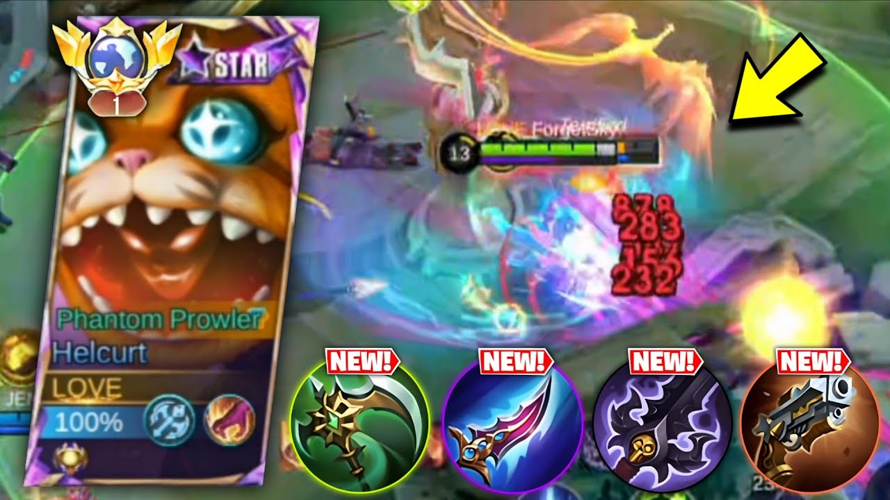 HELCURT BEST GUIDE TO RANK UP FASTER IN 2025!!🔥( RECOMMEND BUILD AND EMBLEM ) MLBB