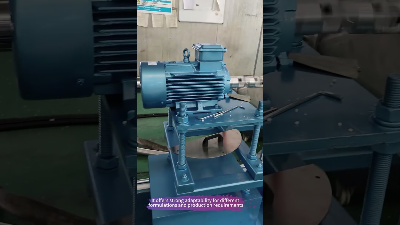 High Performance Extruder for Elastomers