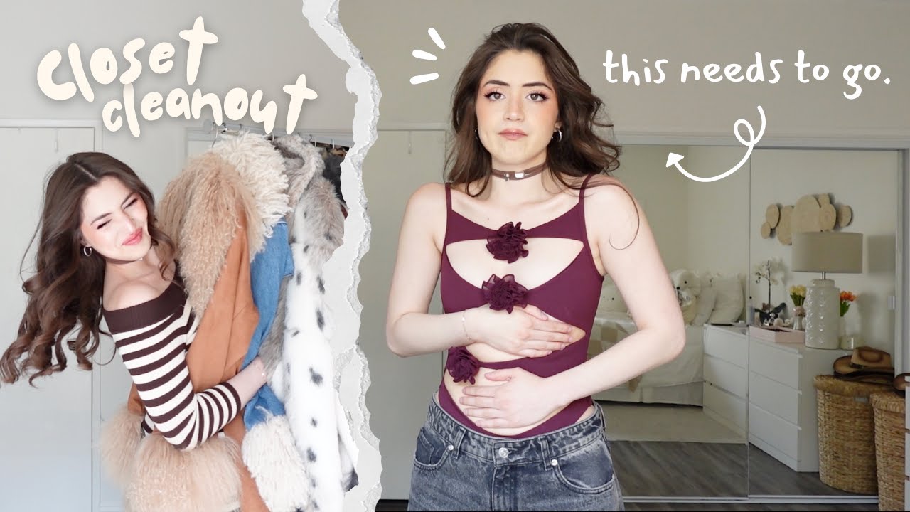 I broke up with my closet.