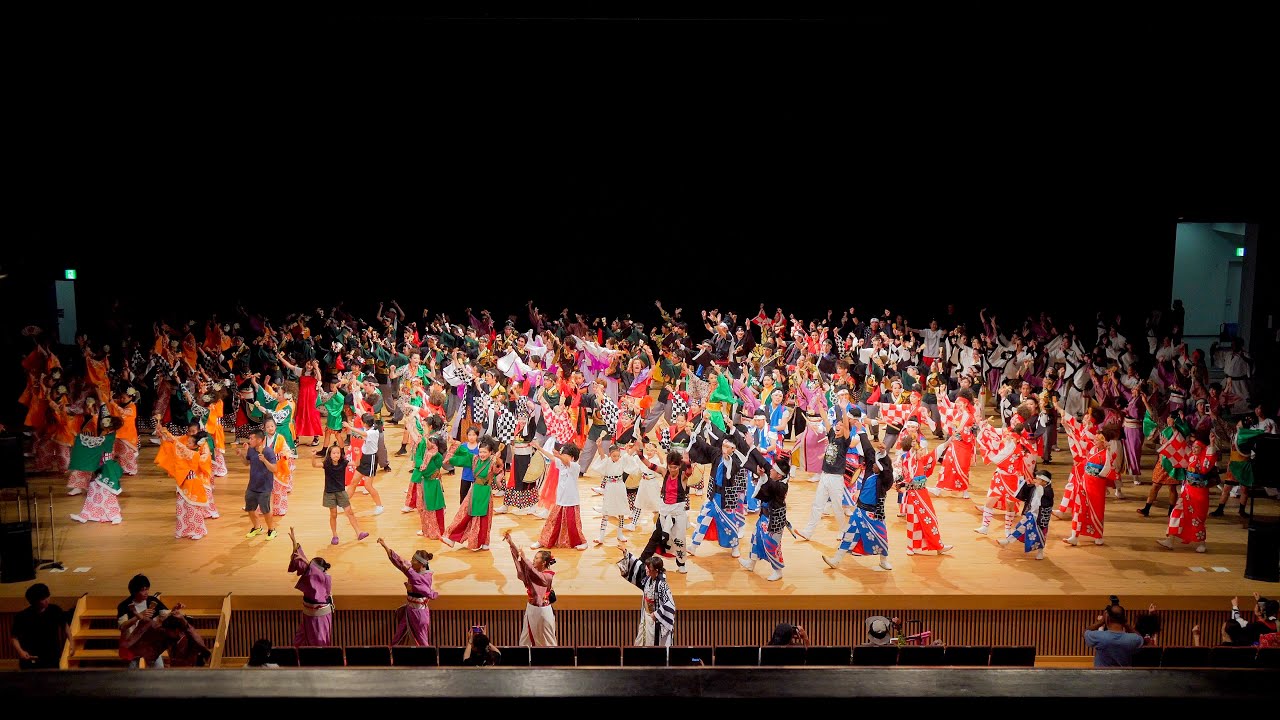 [4K] 総踊り　『踊れ日本海』　YOSAKOIソーラン日本海 加賀会場 2019　2日目