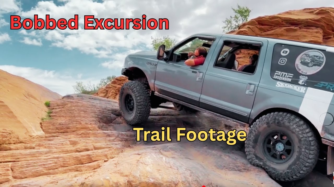 Ford Excursion Off Road: Bob Conquers Wipeout Hill & Poison Spider | EJS 2025