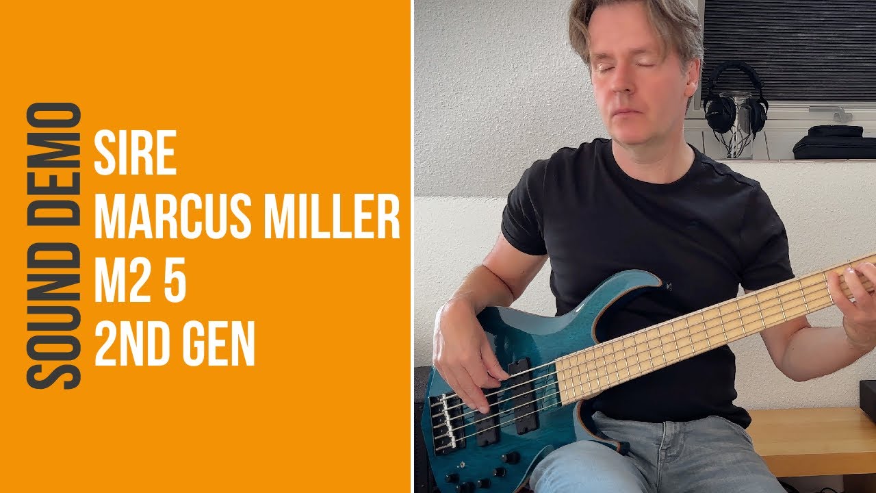 Sire Marcus Miller M2 5 2nd Gen - Sound Demo (no talking)