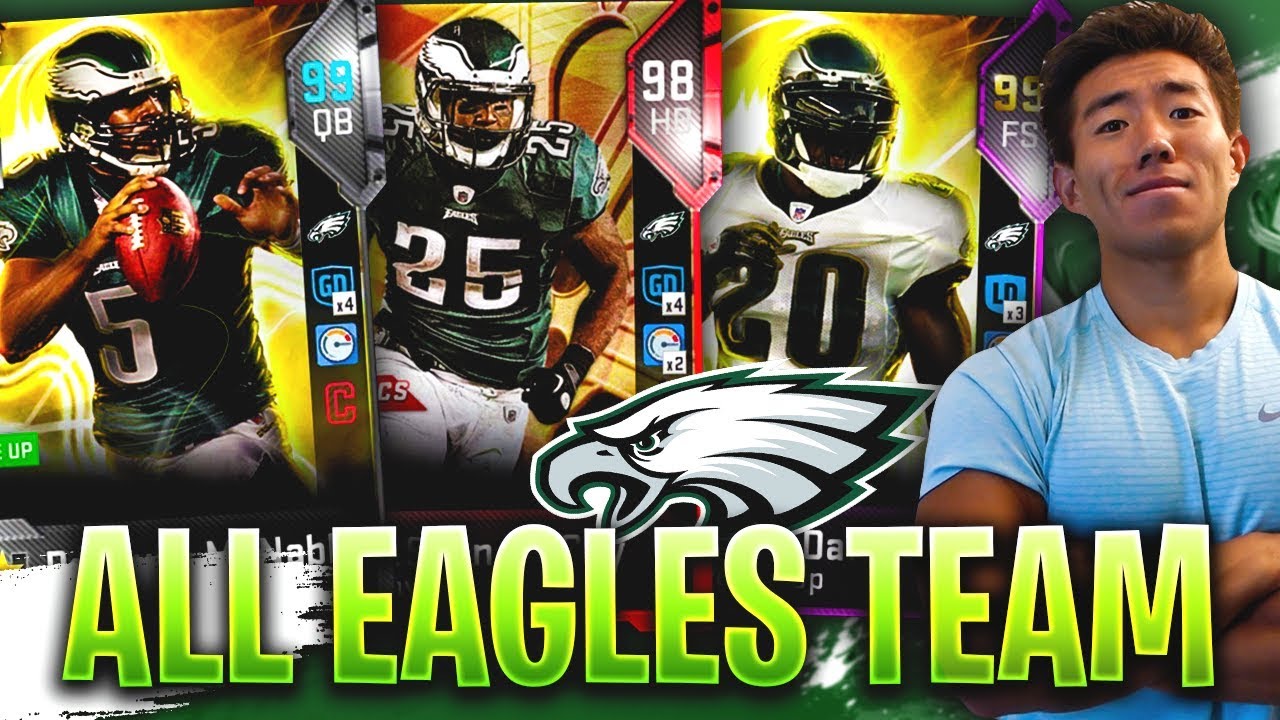 ALL TIME EAGLES TEAM! THE SUPER SQUAD! Madden 19 Ultimate Team