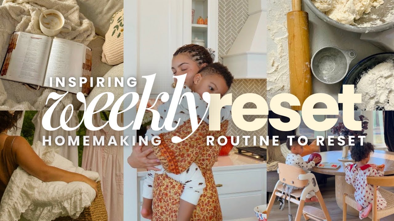 PEACEFUL HOMEMAKING RESET| Reflecting on What God Taught Me This Year + Rhythms for a Ordered Home ♡