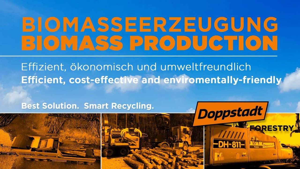 Biomasserzeugung mit den Hackern von Doppstadt