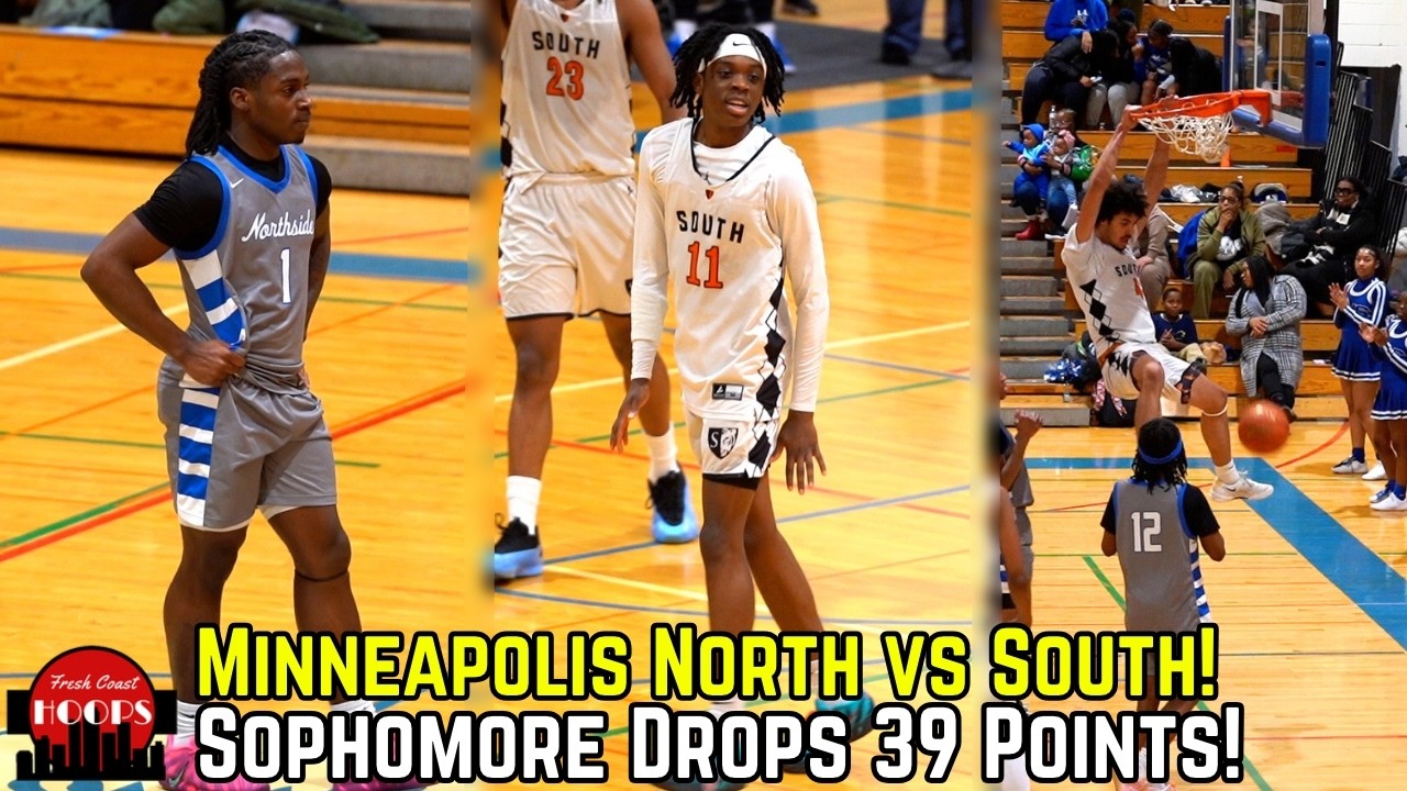 Minneapolis South vs Minneapolis North Was Wild! Jumair Wright Drops 39!