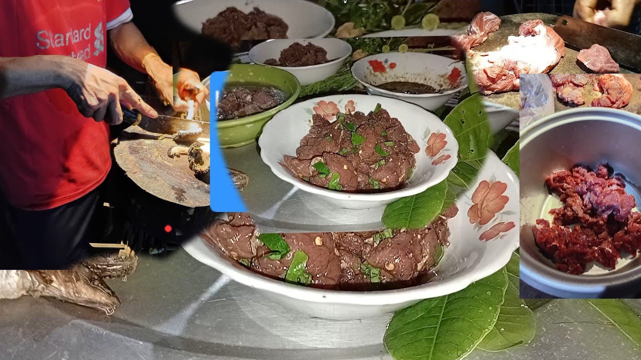 ก้อยขมๆเนื้อสดๆ#บ่าวหล้า คนฮักบ้าน