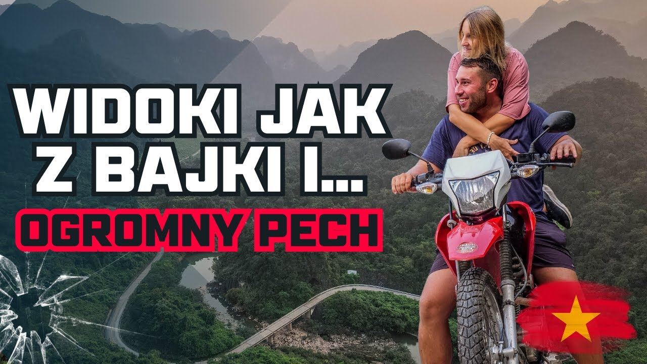 PODRÓŻ MOTOCYKLEM PRZEZ WIETNAM. DWIE AWARIE I POMOCNY ŻOŁNIERZ, PHONG NHA 🇻🇳