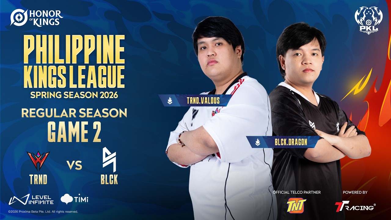 PKL Spring Season 2026 | Group Stage Week 2 Day 2 -  TRND vs BLCK | Game 2