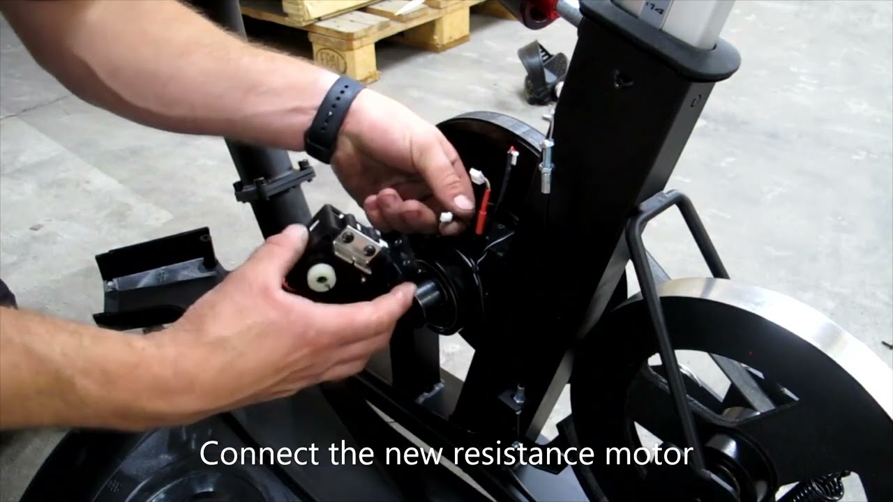 How to replace the resistance motor on your exercise bike
