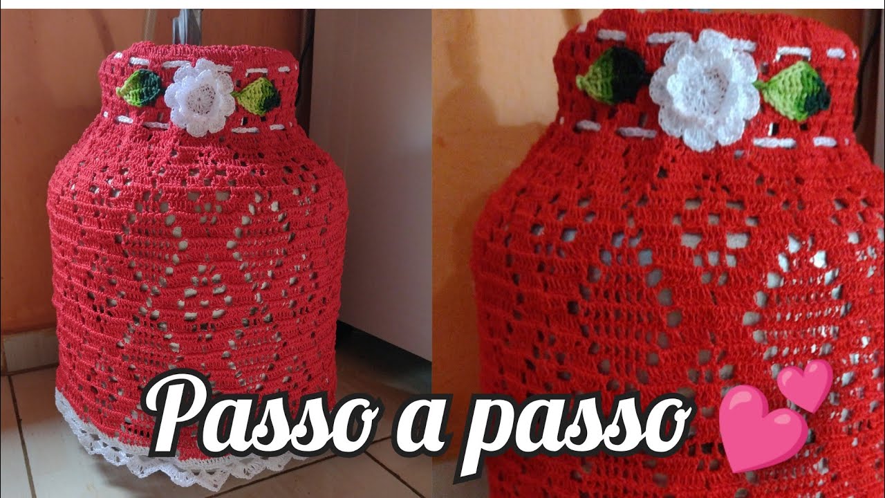 Capa de Botijão em Crochê