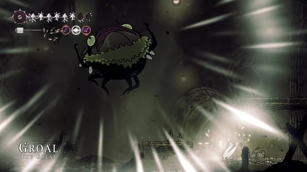 Hollow Knight Silksong - Groal The Great Boss Fight (No hit/ No damage)
