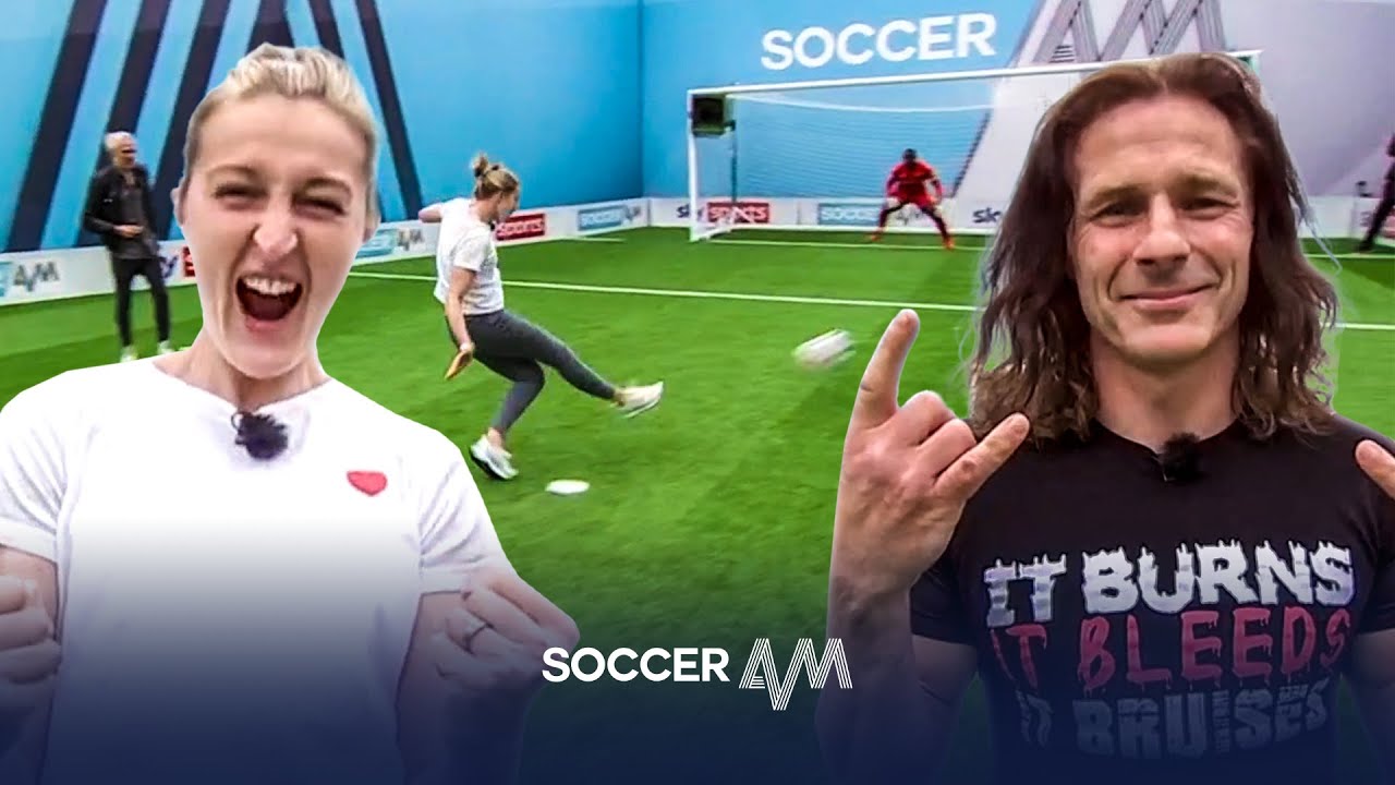 Ellen White and Gareth Ainsworth team-up in the FINAL Soccer AM Pro AM of the season!