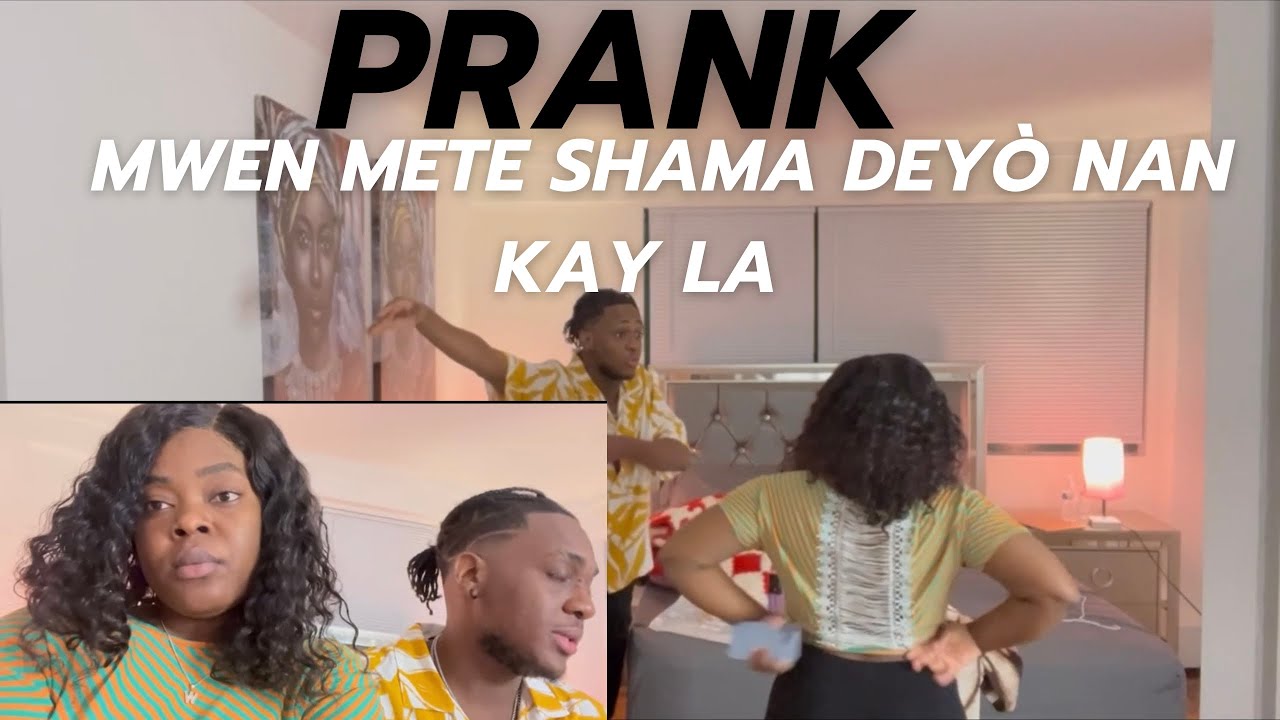 Mwen mete Shama deyò pou bon jodia | Prank