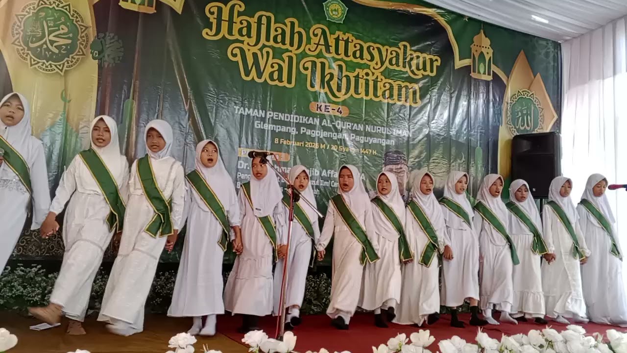Lagu Mars TPQ oleh TPQ Nurul Iman Desa Pagojengan.