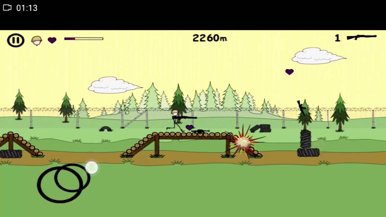 Doodle Army Boot Camp ~ Gameplay (Android Game)