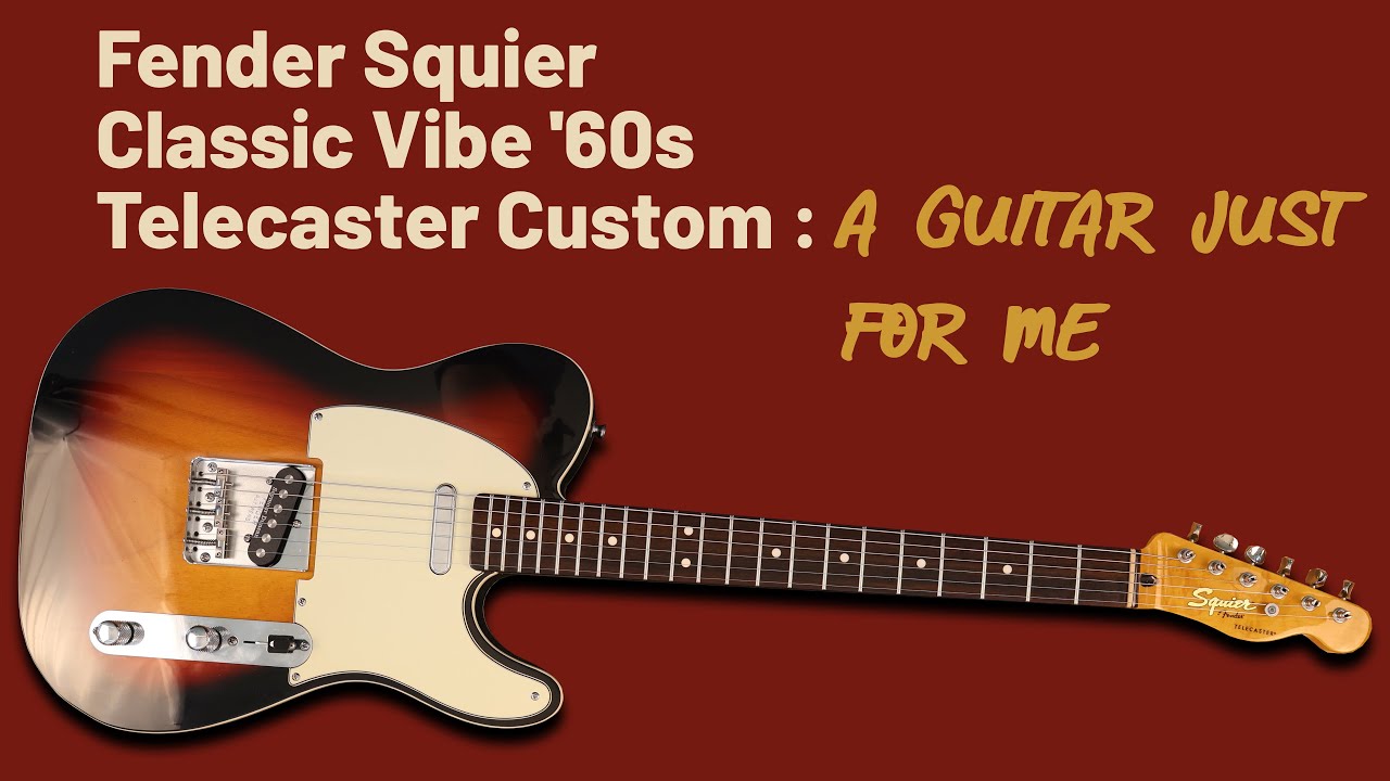 Fender Squier Classic Vibe '60s Telecaster Custom: ГИТАРА ТОЛЬКО ДЛЯ МЕНЯ #fender #squier #teleca...