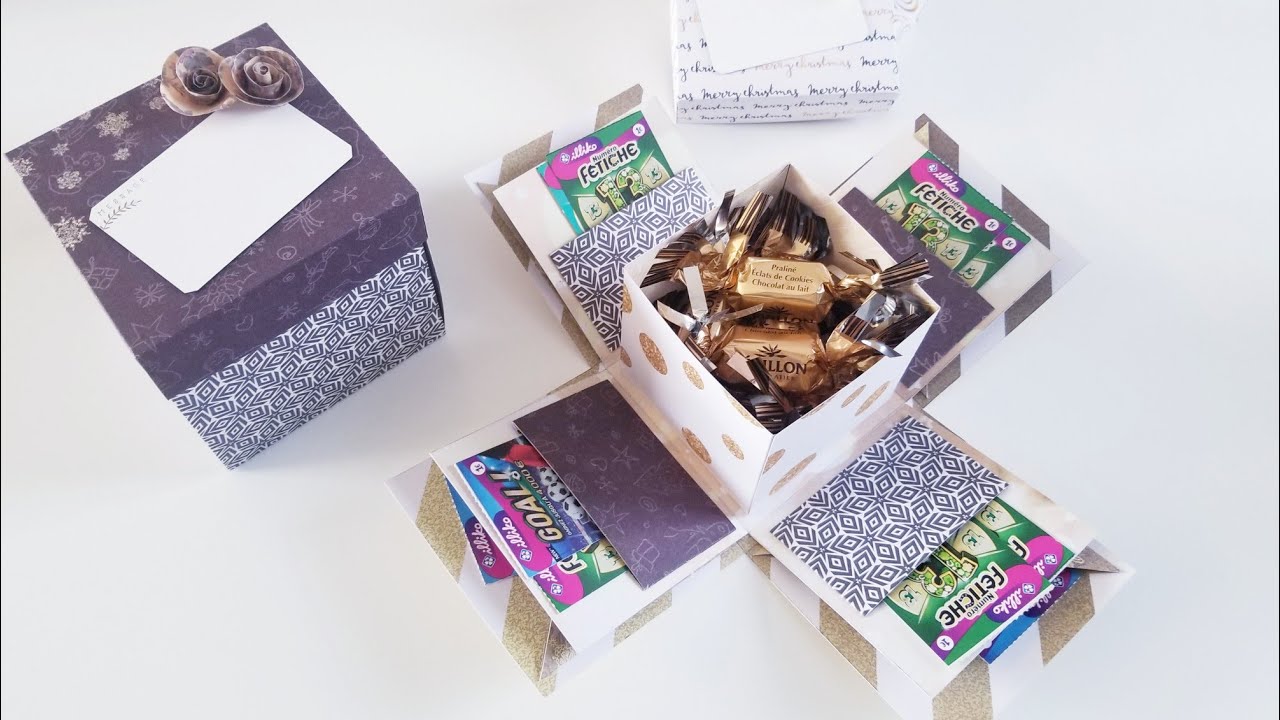 Réaliser une boite explosion / Making an explosion box