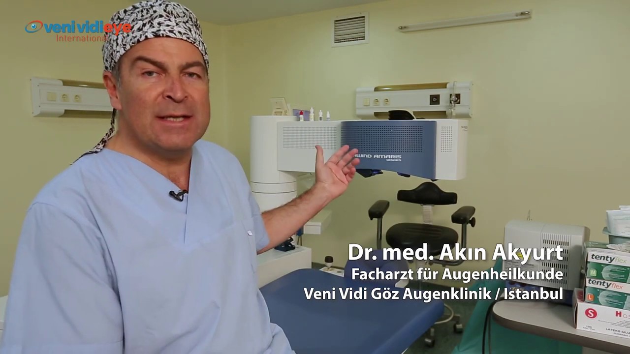 TransPRK mit Schwind Amaris 1050 RS   www.augenlasernturkei.de