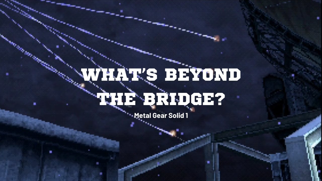 Let's skip the bridge's destruction | MGS Request